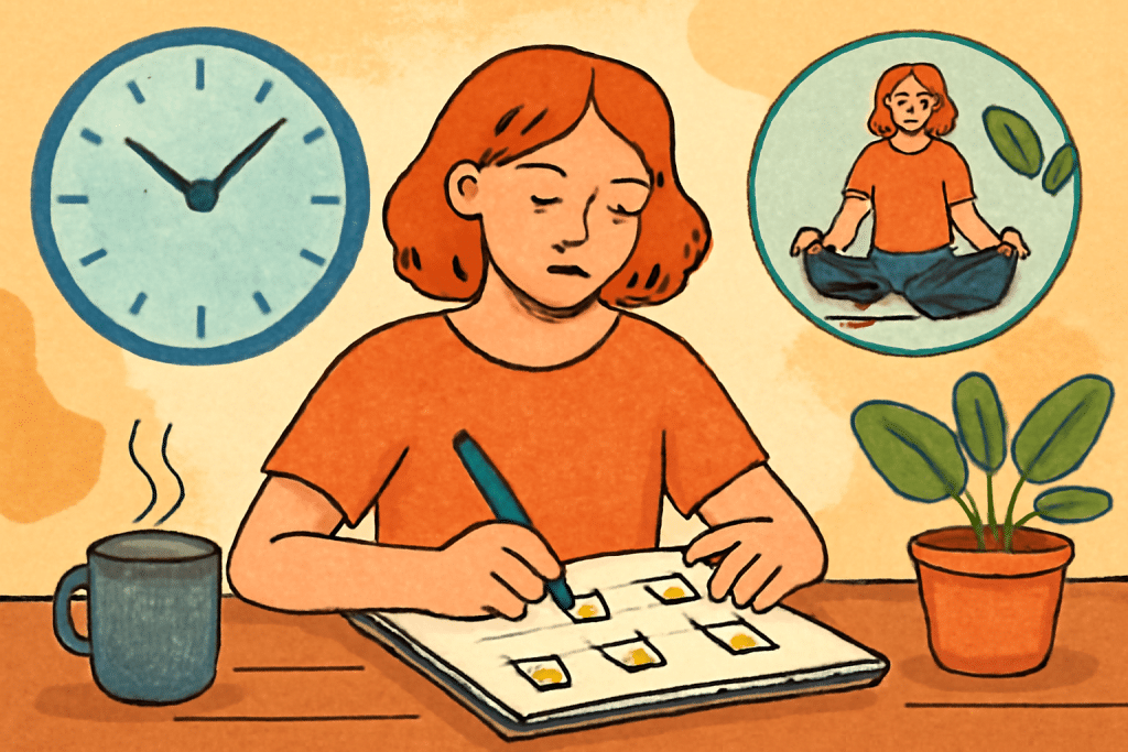 mental health benefits of routine